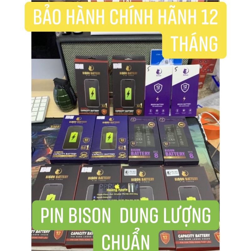 Pin IPhiệu con Trâu và Siêu Trâu đủ mã từ 5g-Siêu X
