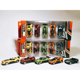 Bộ xe ô tô đồ chơi thể thao hợp kim cao cấp Die-Cast Model