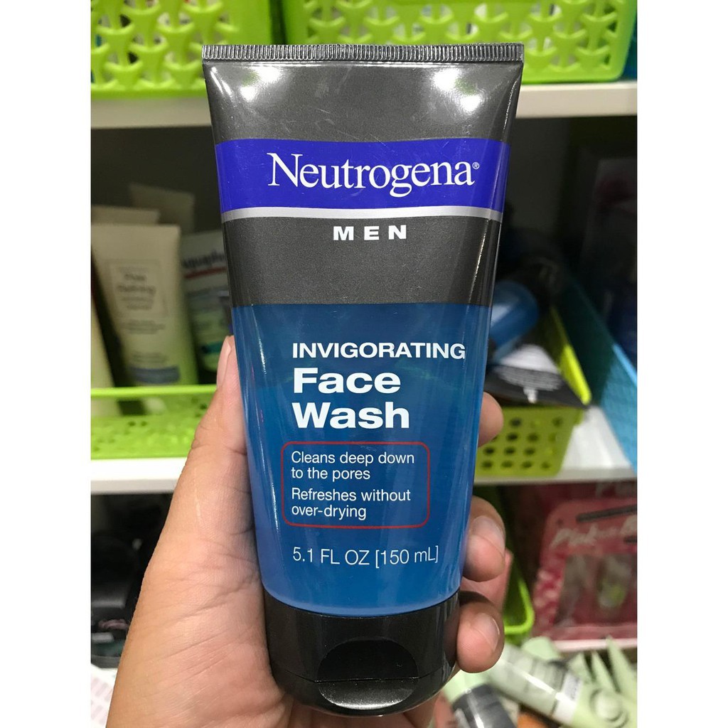 Sữa Rữa Mặt Cho Nam Neutrogena Men Invigorating Face Wash (150ml)