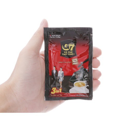 [GÓI LẺ] Cà phê hòa tan Trung Nguyên, Cafe G7, NesCafe