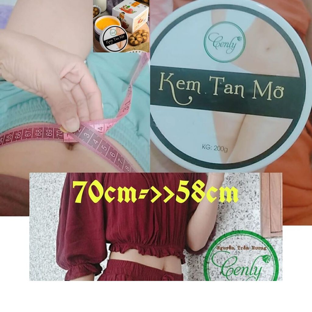 Kem tan mỡ cenly 💜giảm 3-8cm💜giảm mỡ bụng thần thánh | BigBuy360 - bigbuy360.vn