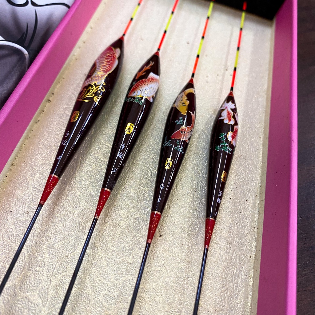 Hộp Phao Câu Đài Nano Cá Chép 4 Quả Phao Câu Cá Siêu Nhạy Phụ Kiện Câu Đài Cao Cấp