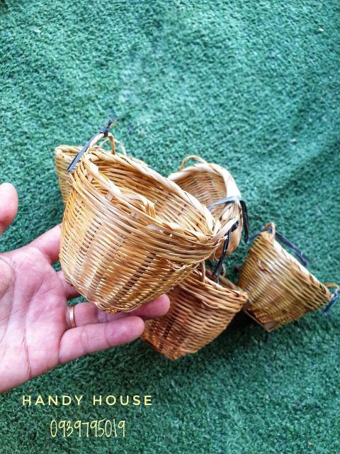 Cần xé tre mini 8cm× cao7cm, cần xé trung 13×cao12