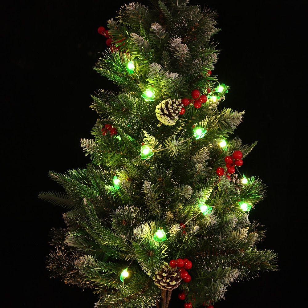 GOGOUP 2m Dây Đèn LED 20 Bóng Trang Trí Cây Thông Noel