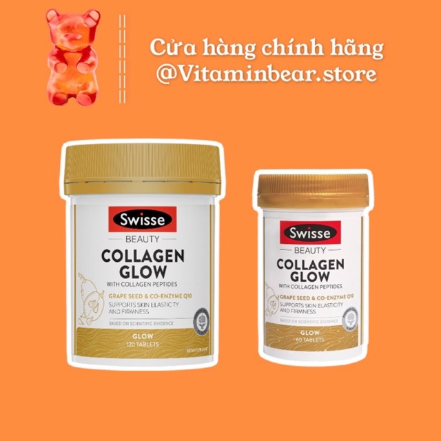 SWISSE COLLAGEN GLOW BEAUTY 60/120 VIÊN