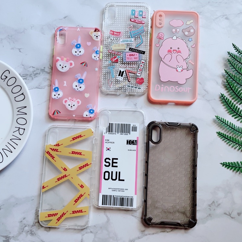 Ốp iPhone XsMax Viền Nhựa Dẻo Kiểu Dáng Kute
