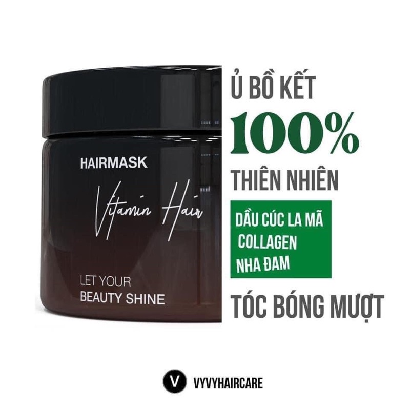 Ủ Tóc Bồ Kết Vitamin Hair Vyvyhaircare 250g