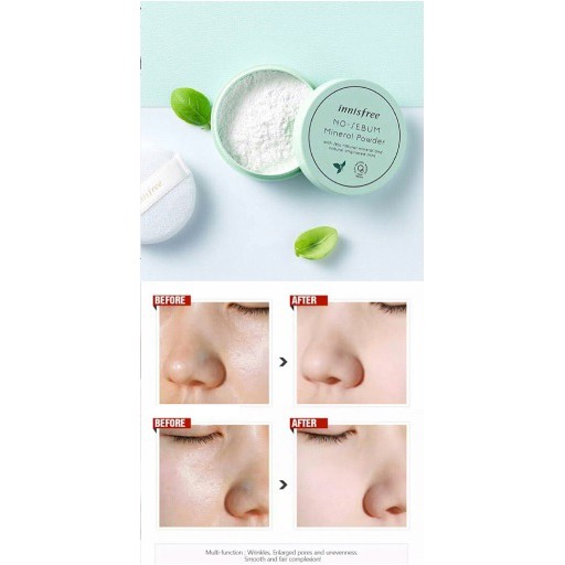 Phấn Phủ Dạng Bột Innisfree No Sebum Mineral Powder | BigBuy360 - bigbuy360.vn