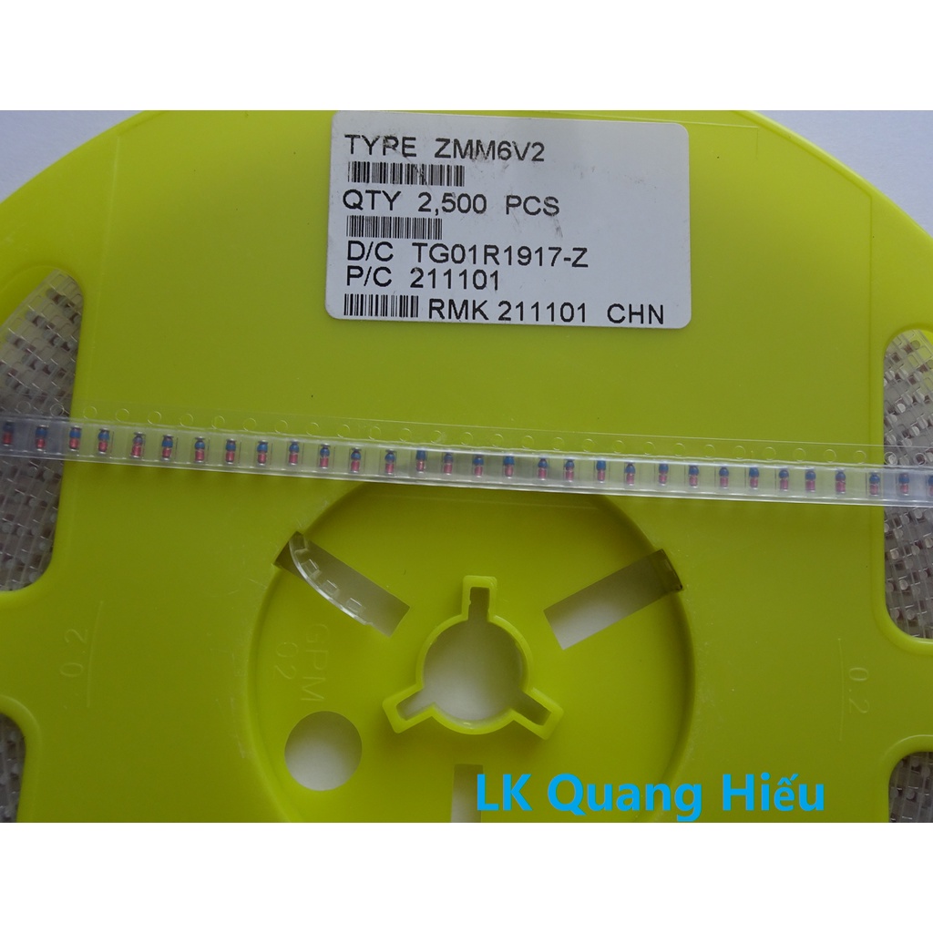 Diode zener 6v2 SMD 1206 1/2W đi ốt zenner 6v2 dán