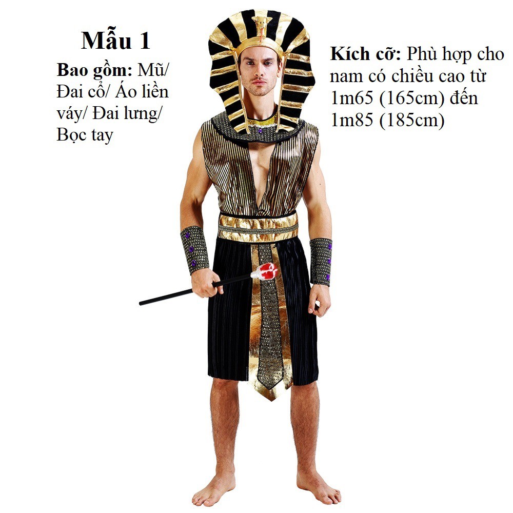 Bộ Đồ Hoá Trang Nữ Hoàng Ai Cập Trang Phục Pharaon Trang Phục Hóa Trang Halloween Cosplay