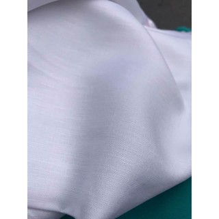 vải linen ướt màu trắng sứ!