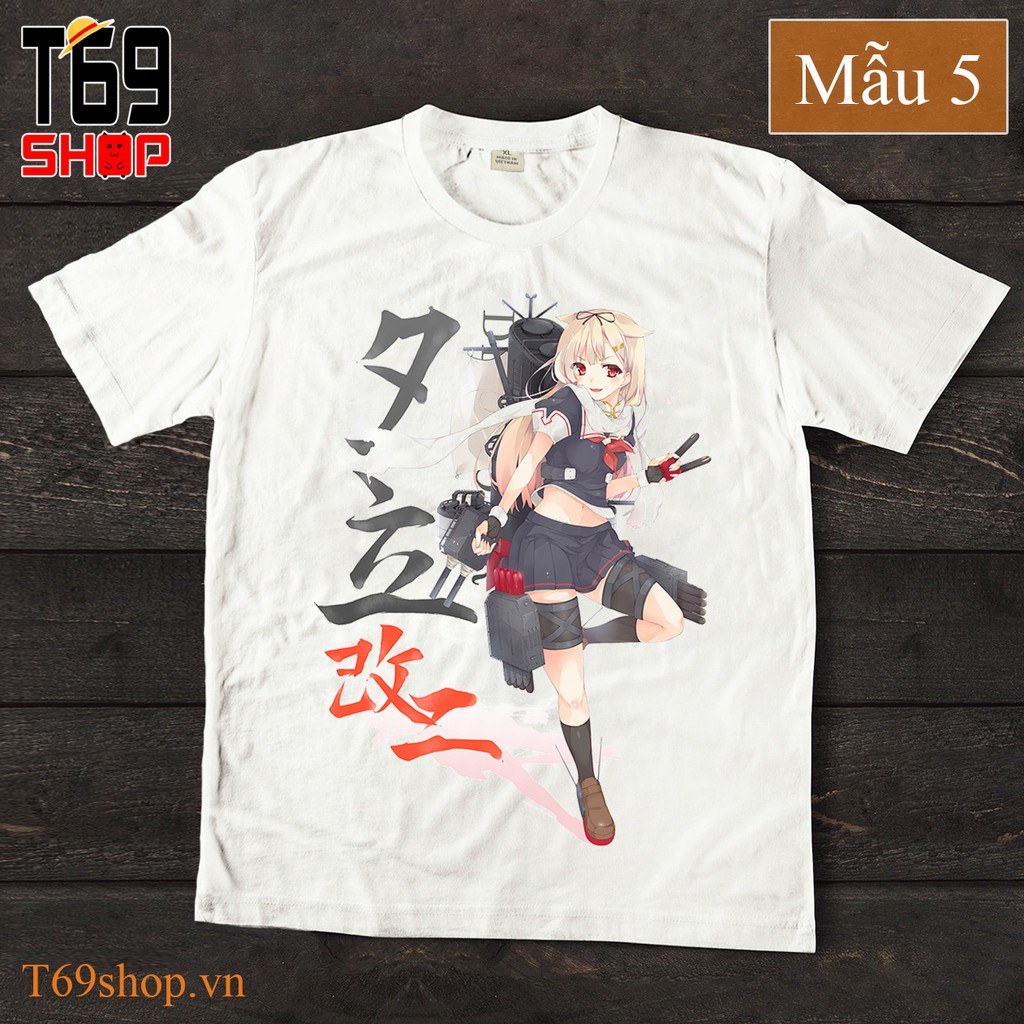 Áo thun anime Kantai Collection (Có nhiều mẫu)
