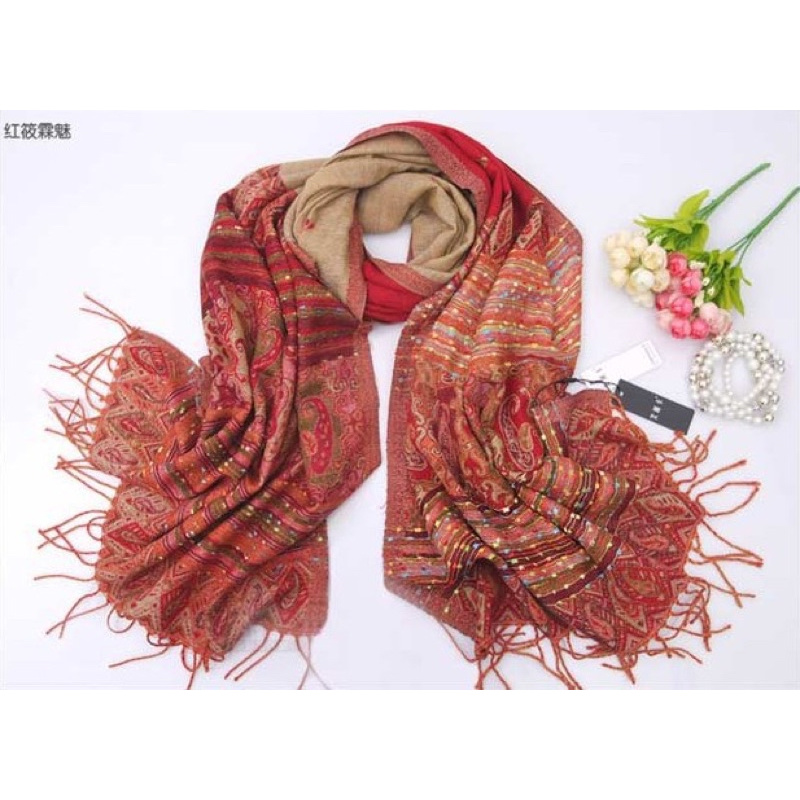 Khăn thổ Cẩm hoa thị