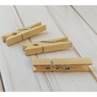 Set 100 kẹp gỗ dùng để trang trí