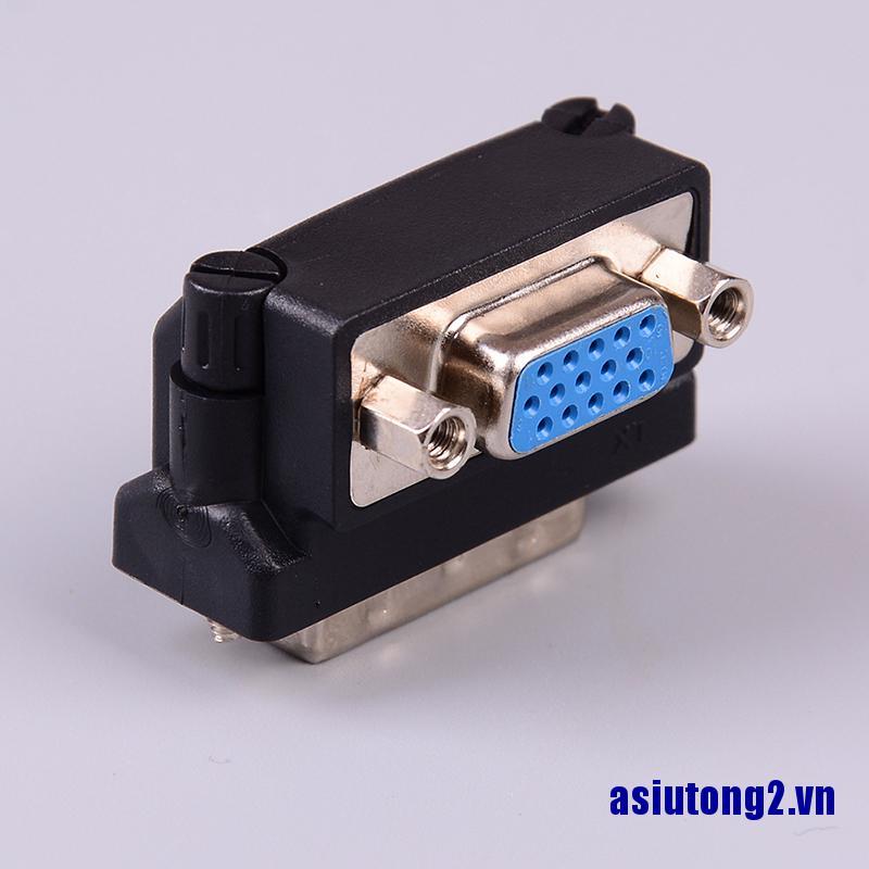 Đầu Chuyển Đổi Dvi-I 24 + 5 Pin Sang Vga 15 Pin Đầu Cái 90 Độ | BigBuy360 - bigbuy360.vn