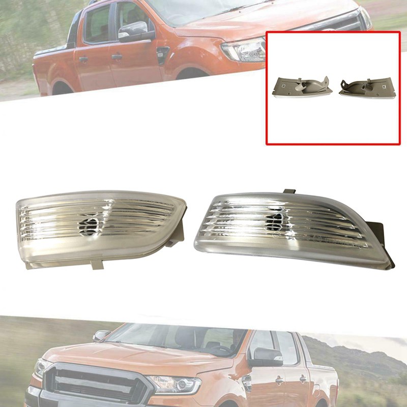 Bộ 2 Ốp Bọc Đèn Xi Nhan & R Cho Ford Everest Ranger 2012-2018