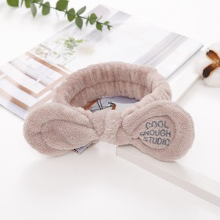 Băng đô lông cừu, băng đô thắt lơ rửa mặt