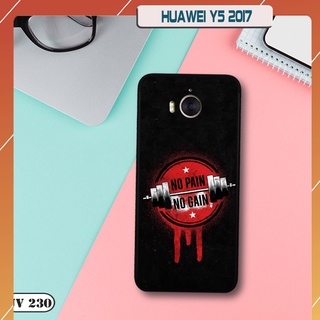 Ốp lưng nhám in hình 3D HUAWEI Y5 2017