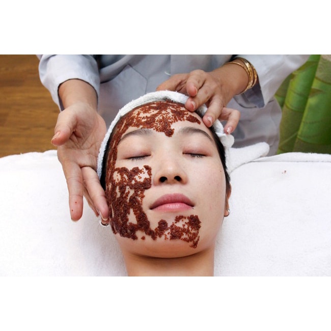 Mặt nạ ngũ hoa hạt, Hạt ngũ hoa đắp mặt, mặt nạ nhũ hoa hạt collagen rong biển 100G - MNH