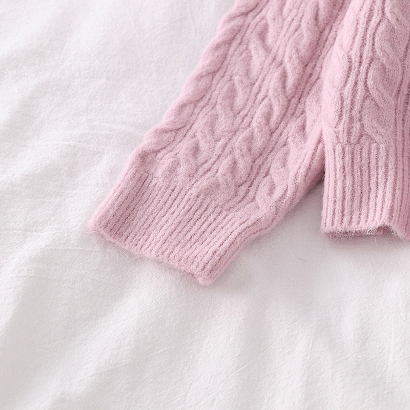 NUZIRO  Áo khoác cardigan  dệt kim tay dài cổ chữ V thời trang cho nữ