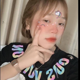 Freeship Áo Thun Unisex Nam Nữ INFINITY LOVE PHẢN QUANG Siêu Chất