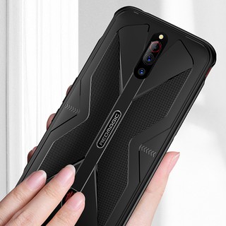 For ZTE Nubia Redmagic 5S Shockproof Protective TPU Phone Cases Heat Dissipation Cover Support Gamepad(Not include Gamepad)