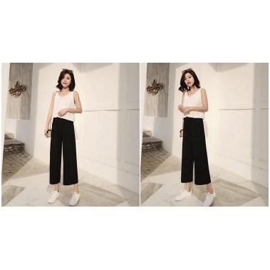 Quần Ống Rộng Nữ Dáng Nhật Chất Đẹp (kèm ảnh thật) | BigBuy360 - bigbuy360.vn