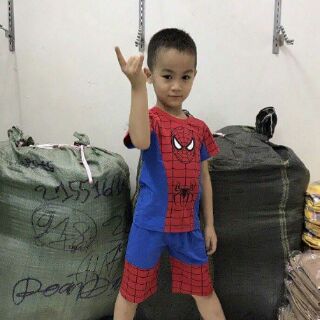Bộ siêu nhân nhện bé trai