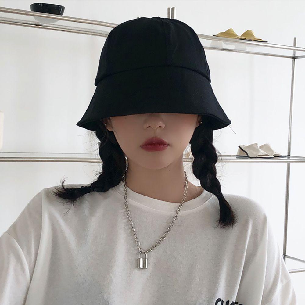 Mũ Bucket Chống Tia Cực Tím Thời Trang Hàn Quốc Cho Nữ