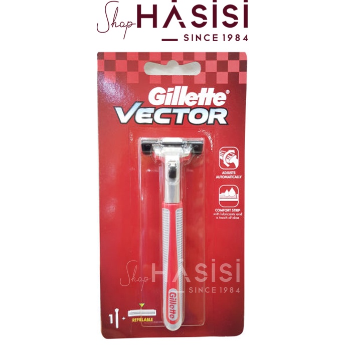 Cần Cạo Râu GILLETTE - Vector (Đỏ)