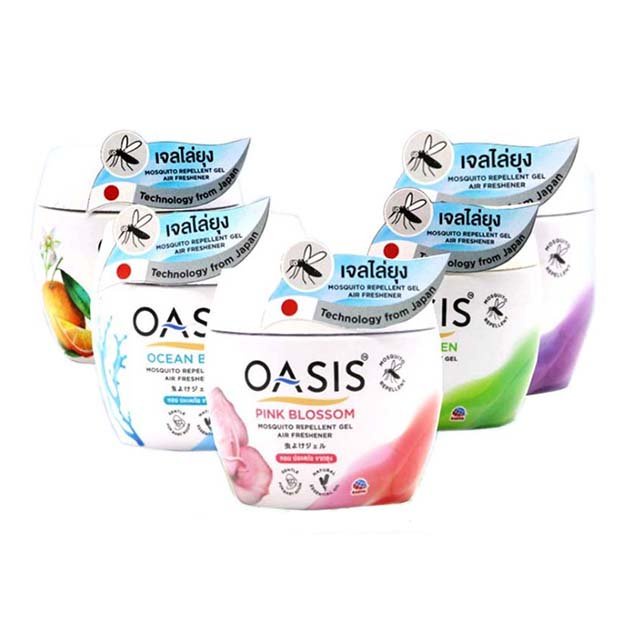 Sáp Thơm Đuổi Muỗi OASIS Thái Lan Hủ 180g