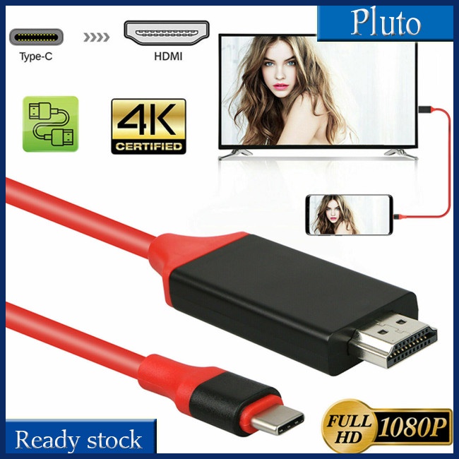Mới Cáp Chuyển Đổi USB Type-C Sang HDMI HDTV 4K 30HZ Độ Nét Cao
