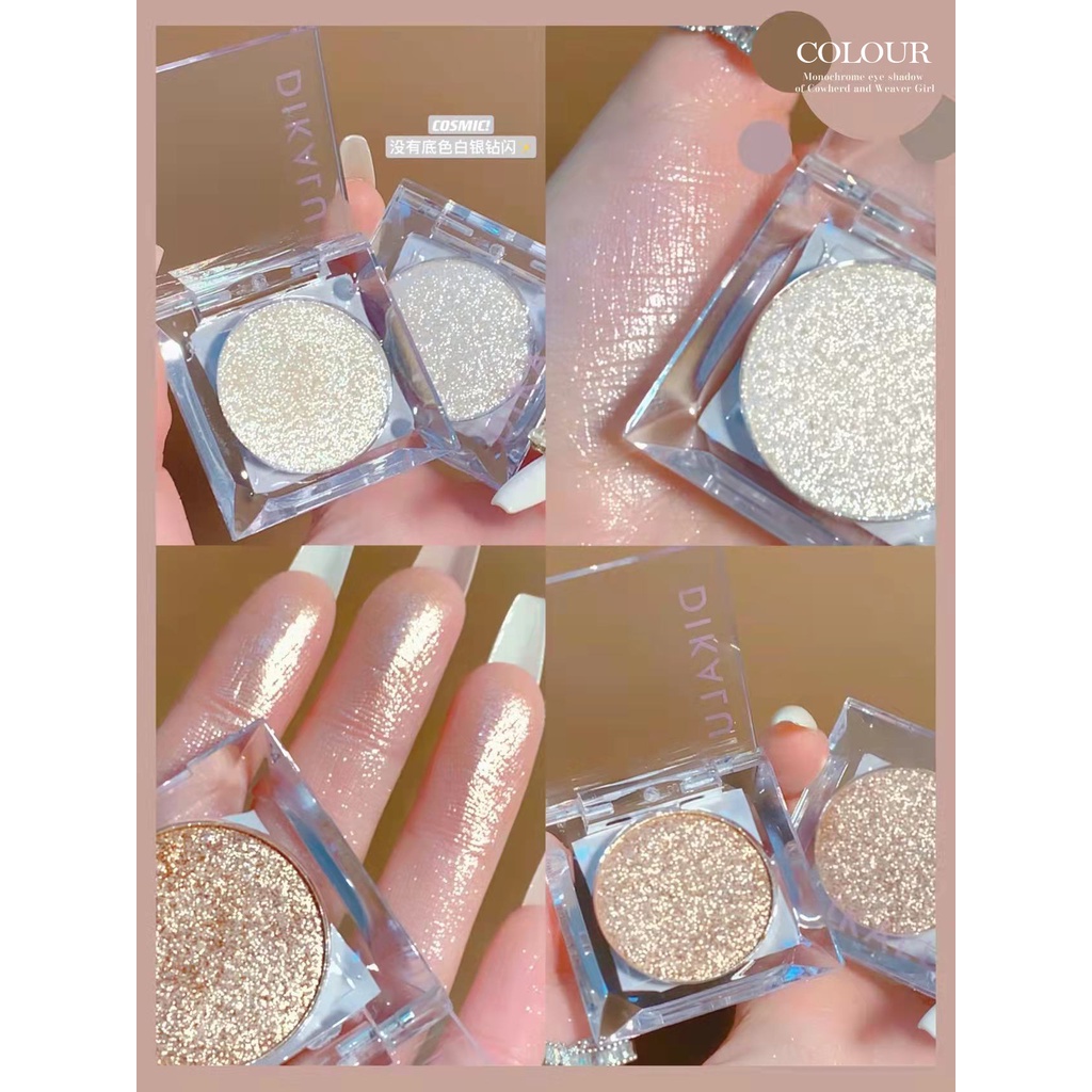 Phấn Mắt Nhũ Bắt Sáng Dikalu Moon Dust Eyeshadow-