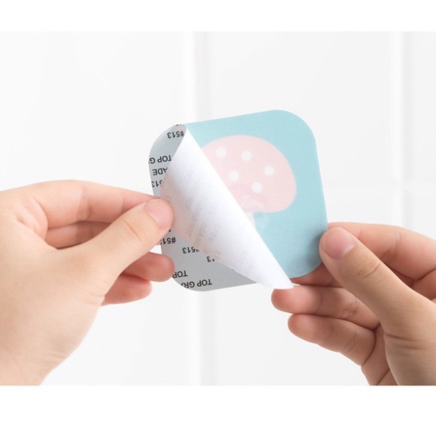 Móc dán tường treo đồ chịu lực. Mẫu Hoạt Hình Dễ Thương