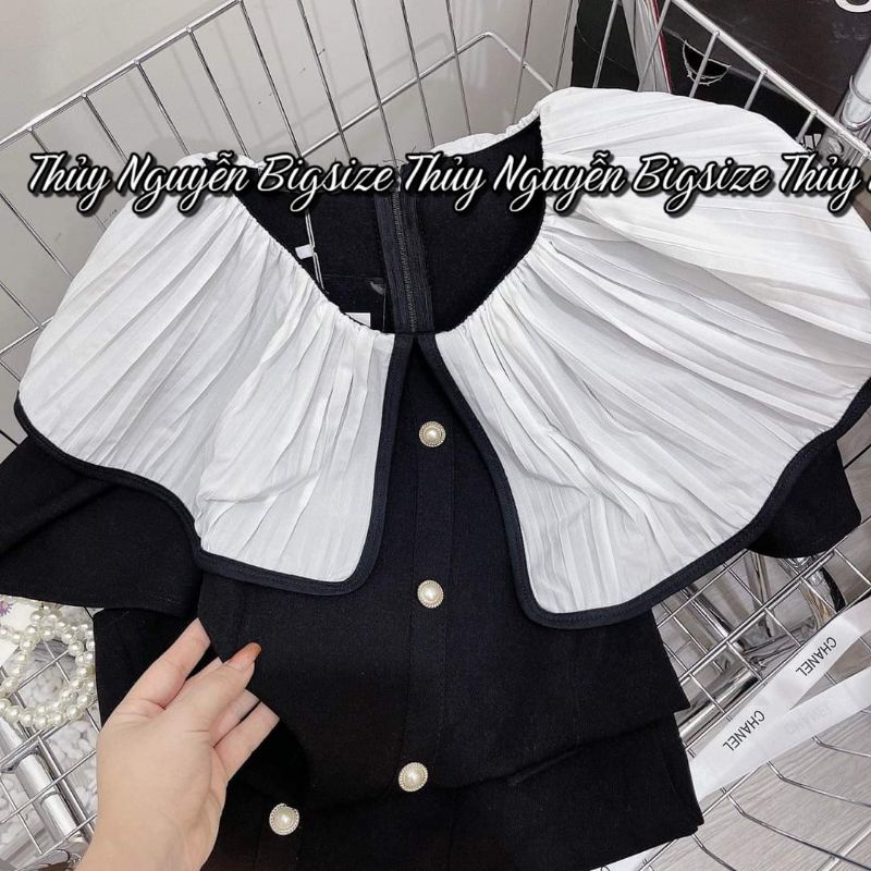 Váy Bigsize đi tiệc đi chơi siêu xinh, đầm Bigsize 60_90kg