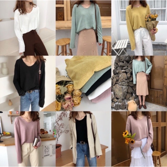 Áo Len Dài Tay Siêu Đẹp - Juka Shop | BigBuy360 - bigbuy360.vn