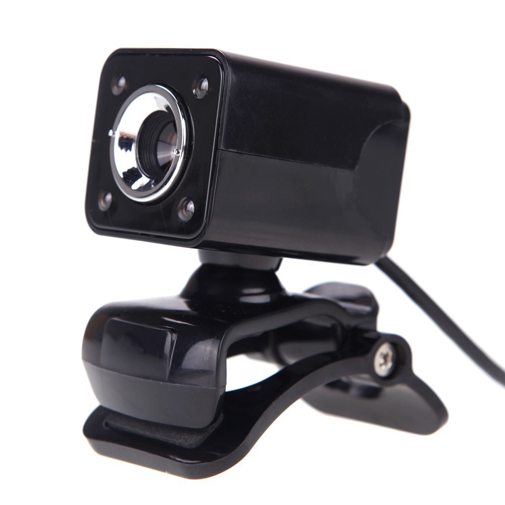 Webcam USB 2.0 12 Million Pixel 4 LED kèm micro cho máy tính | BigBuy360 - bigbuy360.vn