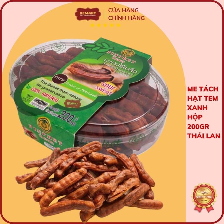 ME TÁCH HẠT nhãn Xanh : loại hộp lớn 200gr THÁI LAN
