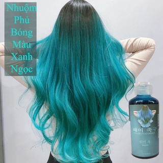 Nhuộm phủ bóng màu xanh rêu ngọc 100ml
