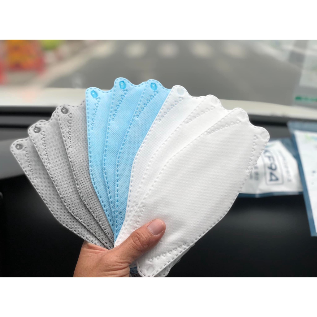 Khẩu Trang Y Tế Kháng Khuẩn 4 Lớp Cao cấp KF94 Sky Mask ôm sát mặt lọc sạch bụi bẩn - Thùng 300 chiếc