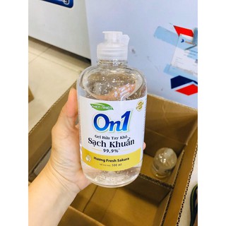 Gel rửa tay khô sạch khuẩn one 1 500ml