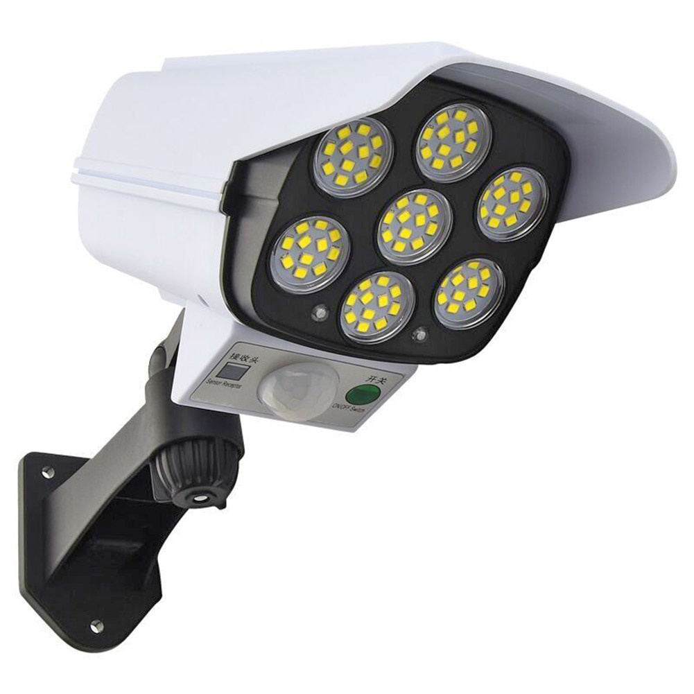 Đèn Led 77 Bóng 77 Bóng Cảm Biến Chuyển Động Sử Dụng Năng Lượng Mặt Trời Chống Thấm Nước Trang Trí Sân Vườn