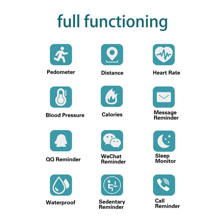 Đồng hồ thông minh Bluetooth Xiaomi Mi Band 6/ M6 thể thao theo dõi nhịp tim