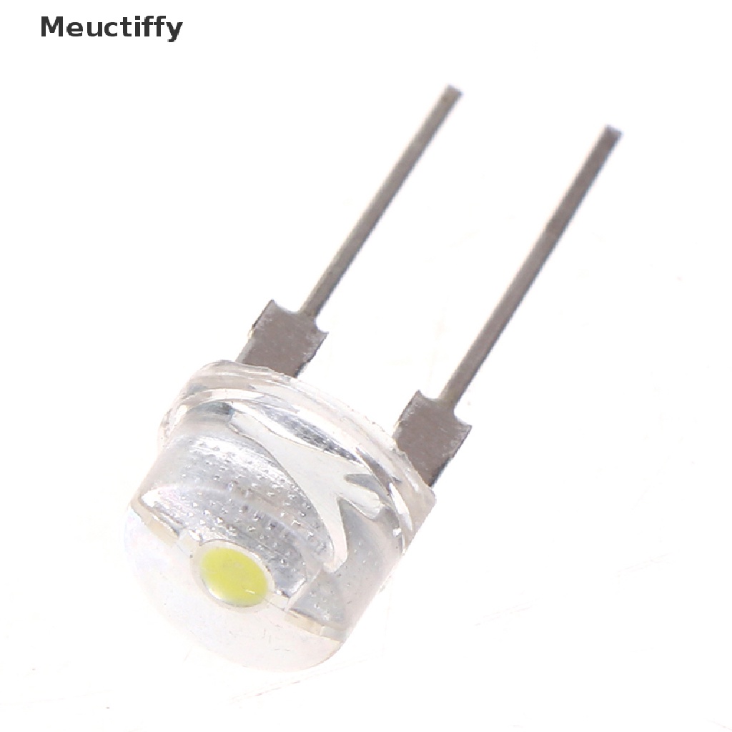 Bộ 10 bóng đèn LED 8mm 0.5W 3.0-3.2V siêu sáng tiện lợi