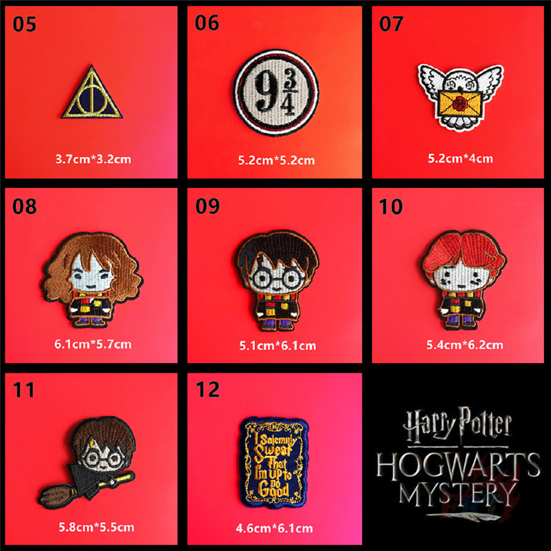 Miếng Dán Ủi Lên Quần Áo Phong Cách Harry Potter Độc Đáo
