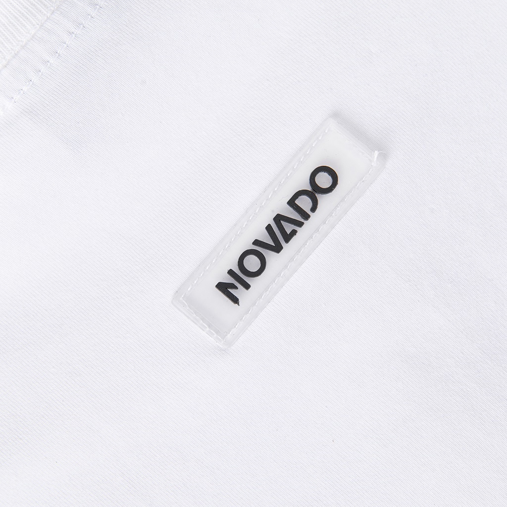 Áo Thun Tay Lỡ Form Rộng Novado Fashion Spatial Cotton 4 Chiều Áo Phông Nam / Nữ Dày Dặn Thoáng Mát Trắng N5T-NP