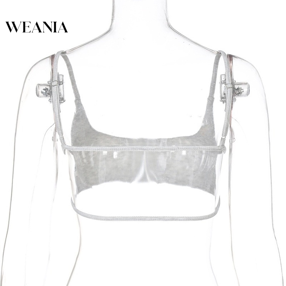 Áo Croptop Cotton Hở Lưng Màu Trơn Quyến Rũ Cho Nữ