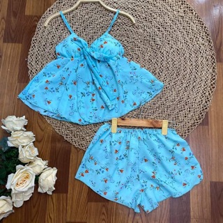 SET BỘ NGỦ 2 DÂY VOAN LỤA CAO CẤP