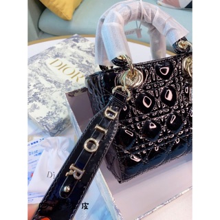 Túi nữ da thật lady dior CD mini
