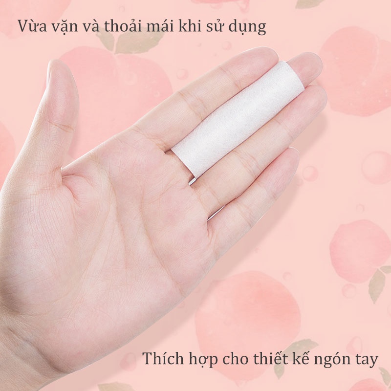 [Kiss Beauty] Bông tẩy trang 100% cotton 3 lớp mềm mịn thấm hút cực tốt 50 miếng/bịch KB-HZM